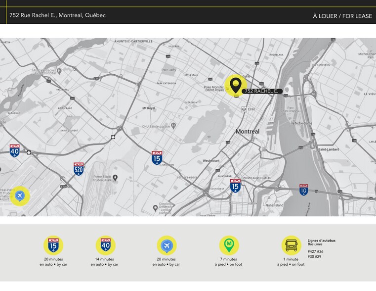 752-754 Rue Rachel E, Montréal, QC à louer - Photo du bâtiment - Image 3 de 3