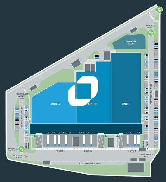 Flex in ÉRAGNY-SUR-OISE for lease - Site Plan - Image 3 of 3