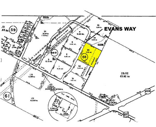 220 Evans Way, Branchburg, NJ for lease - Plat Map - Image 3 of 8