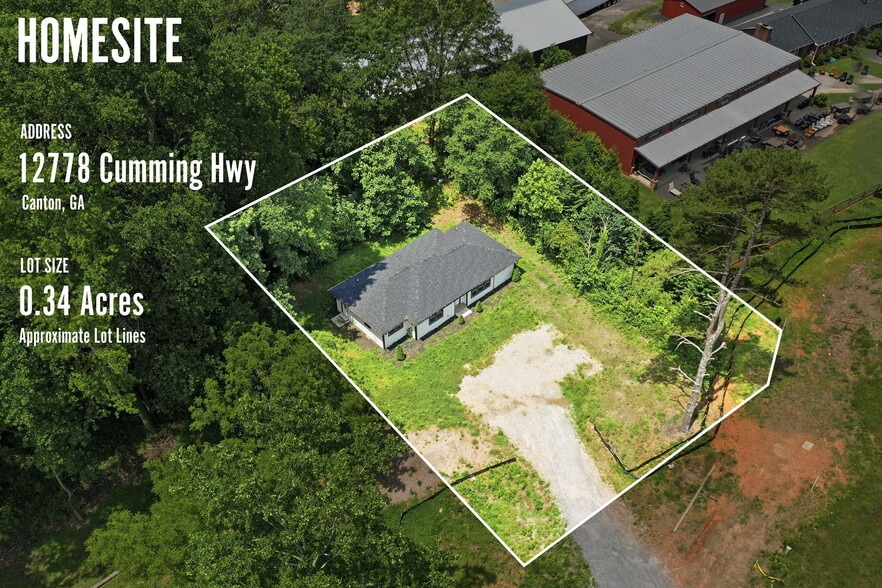 12836 & 12778 Cumming Hwy portfolio of 2 properties for sale on LoopNet.ca - Aerial - Image 2 of 75