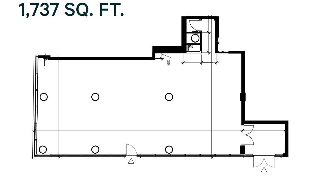 1815-1835 Rue Sainte-Catherine E, Montréal, QC for lease Floor Plan- Image 1 of 1