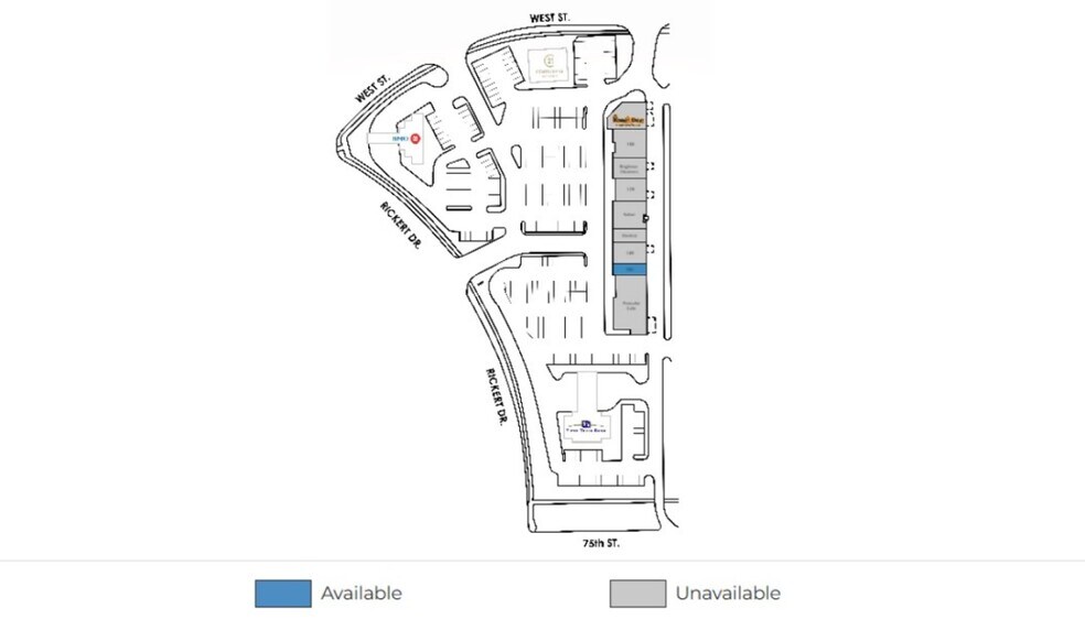 1292 S Rickert Dr, Naperville, IL à louer - Plan de site - Image 2 de 4