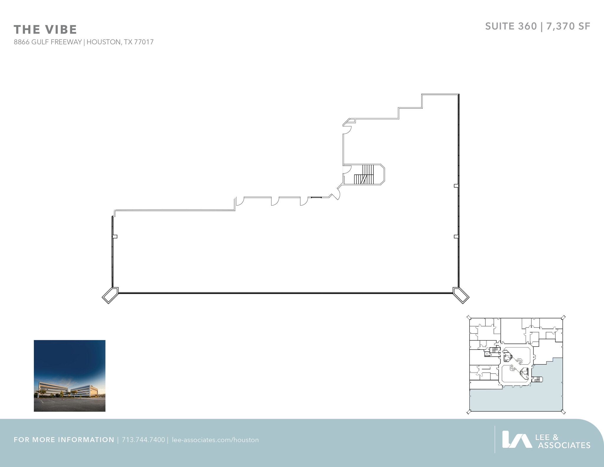 8866 Gulf Fwy, Houston, TX à louer Plan d’étage- Image 1 de 1