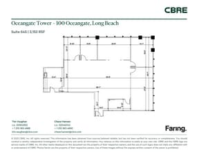 100 Oceangate, Long Beach, CA for lease Floor Plan- Image 1 of 1