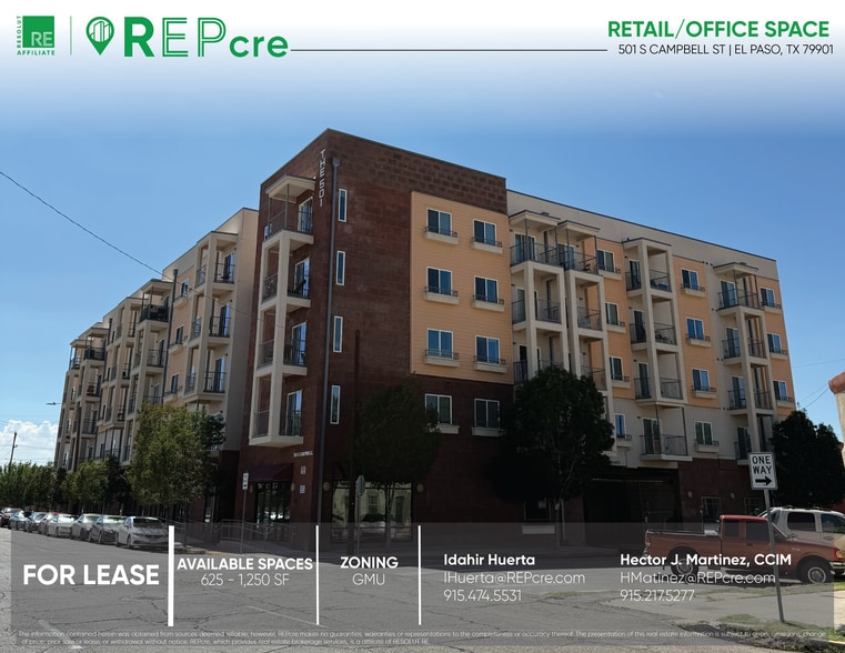 501 S Campbell St, El Paso, TX for lease - Building Photo - Image 1 of 7