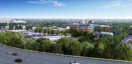 650 Park Ave, King Of Prussia, PA - AERIAL map view