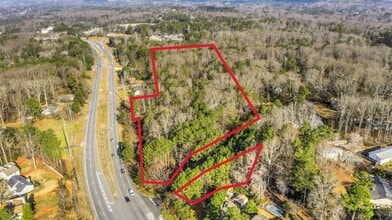 4721 Lindsey Way NE And Alabama Rd, Roswell, GA - Aerial  map view