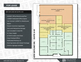 6315-6331 Skyline Dr, Houston, TX à louer Plan de site- Image 1 de 41