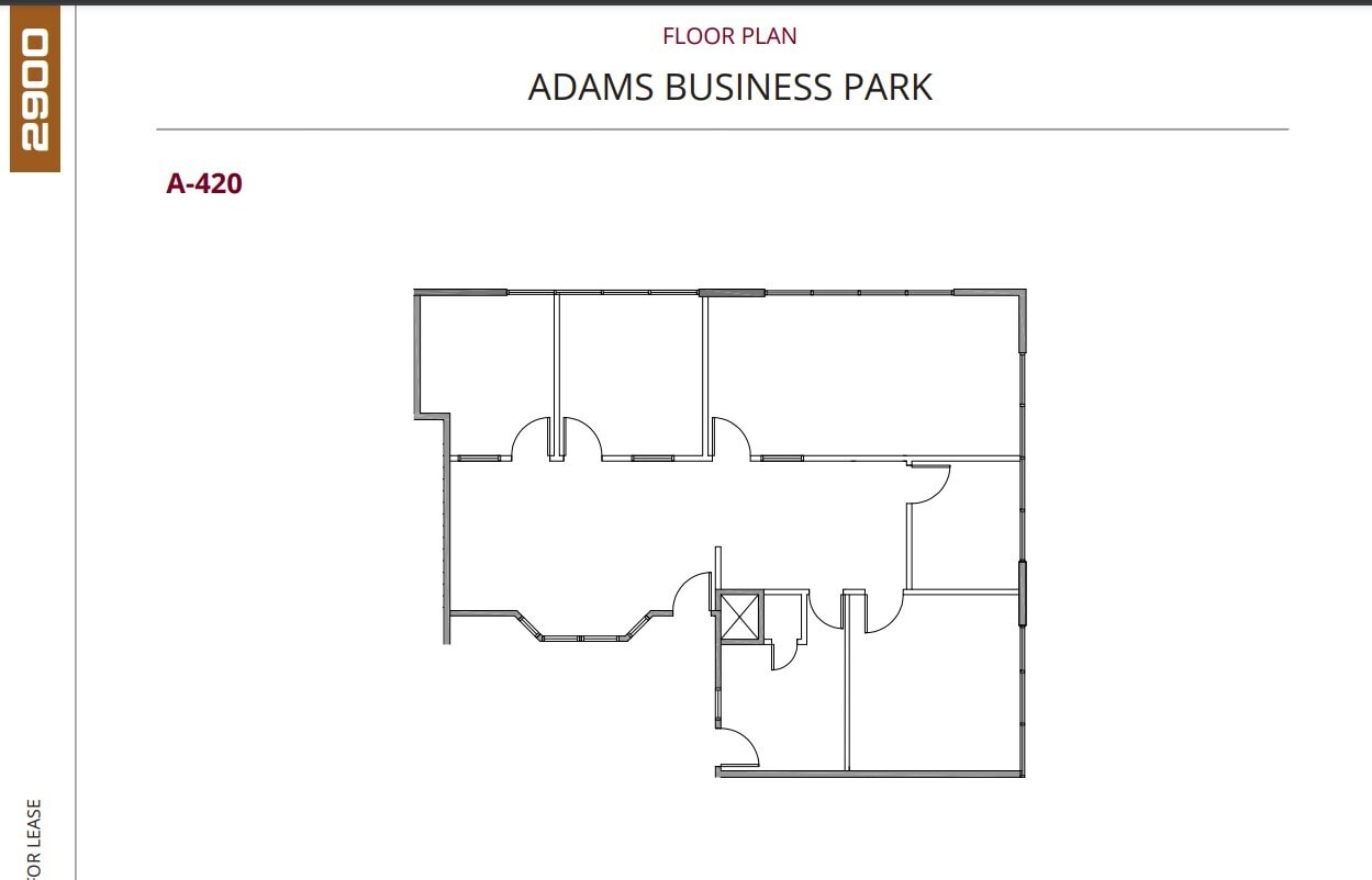 2900 Adams St, Riverside, CA for lease Floor Plan- Image 1 of 1