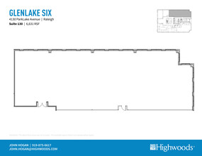 4130 Parklake Ave, Raleigh, NC for lease Floor Plan- Image 1 of 1