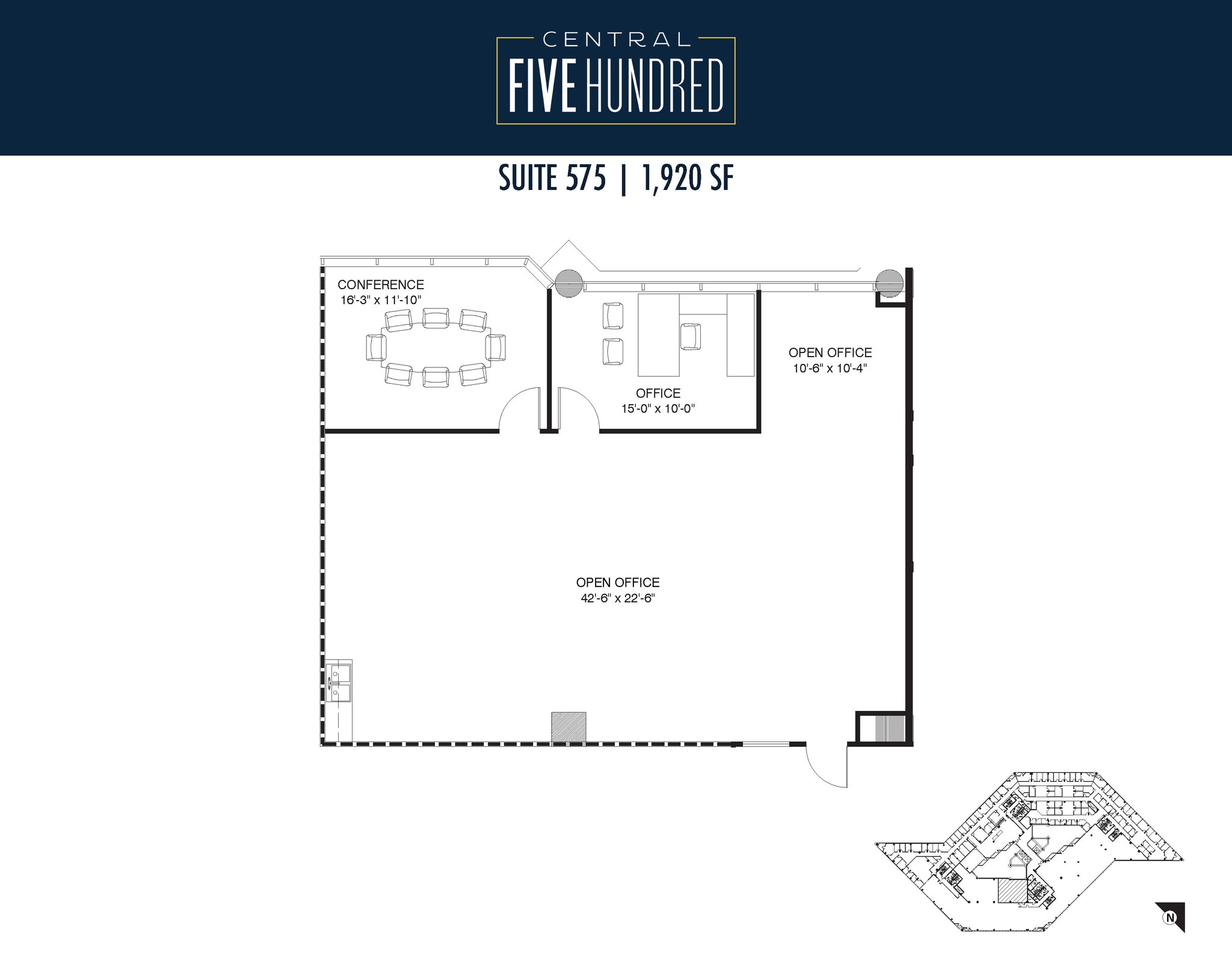 500 N Central Expy, Plano, TX for sale Floor Plan- Image 1 of 1