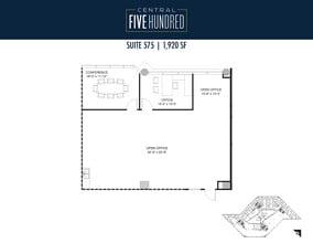 500 N Central Expy, Plano, TX for sale Floor Plan- Image 1 of 1