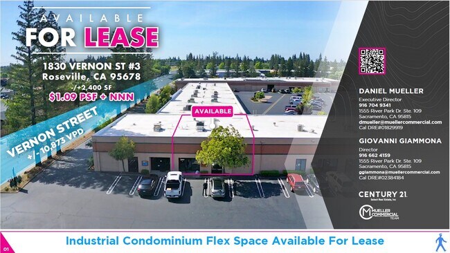 More details for 1830 Vernon Street, Roseville, CA - Flex for Lease
