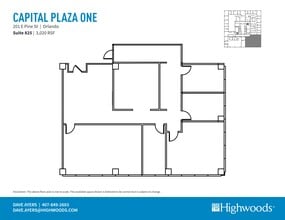 201 E Pine St, Orlando, FL for lease Site Plan- Image 1 of 1