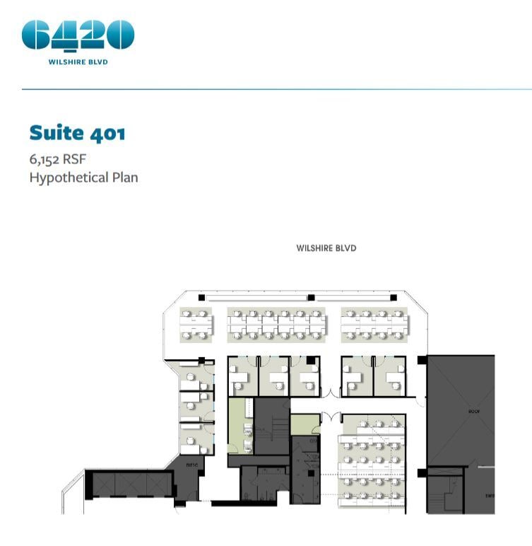 6420 Wilshire Blvd, Los Angeles, CA for lease Floor Plan- Image 1 of 1