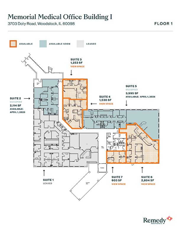 3703 Doty Rd, Woodstock, IL for lease Floor Plan- Image 1 of 17