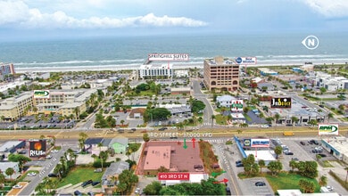 410 N 3rd St, Jacksonville Beach, FL - Aerial  map view