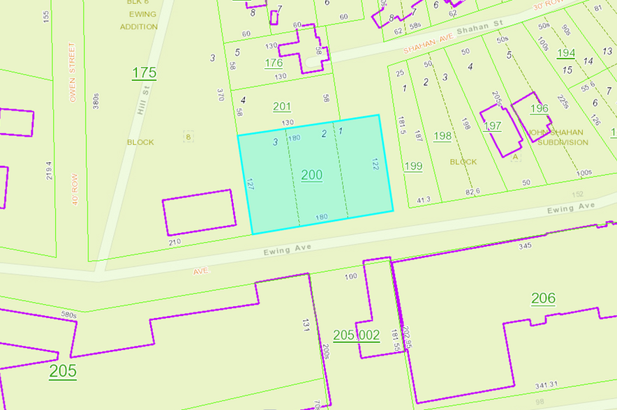 151 Ewing Ave, Gadsden, AL for sale - Plat Map - Image 1 of 3