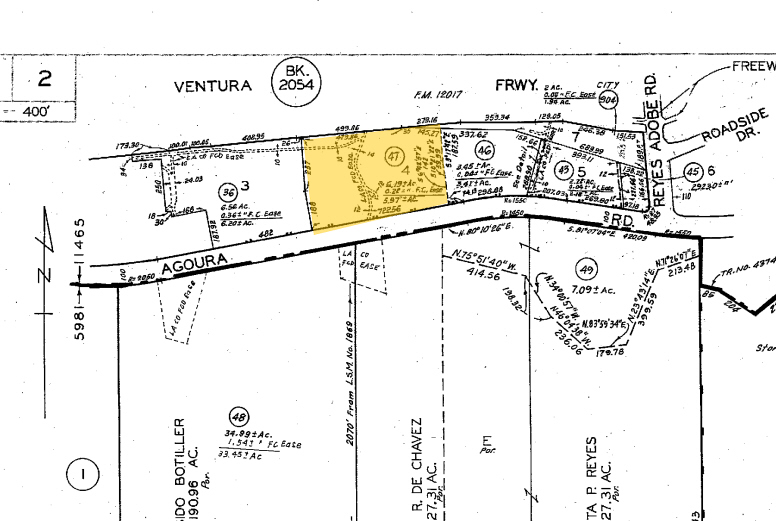 30401 Agoura Rd, Agoura Hills, CA à louer - Plan cadastral - Image 2 de 15