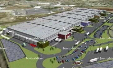 Plaisance-du-Touch, HG - Aérien  Vue de la carte