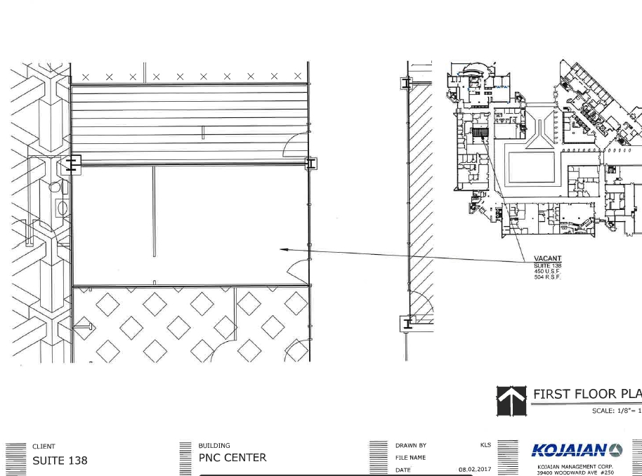 755 W Big Beaver Rd, Troy, MI à louer Plan d  tage- Image 1 de 1