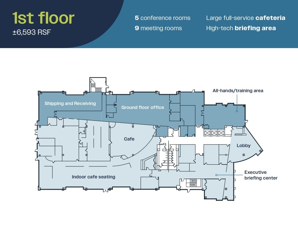 2000 Seaport Blvd, Redwood City, CA à louer Plan d’étage- Image 1 de 1