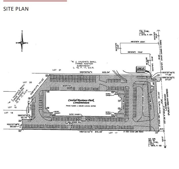 20901 Lahser Rd, Southfield, MI for lease - Site Plan - Image 3 of 4