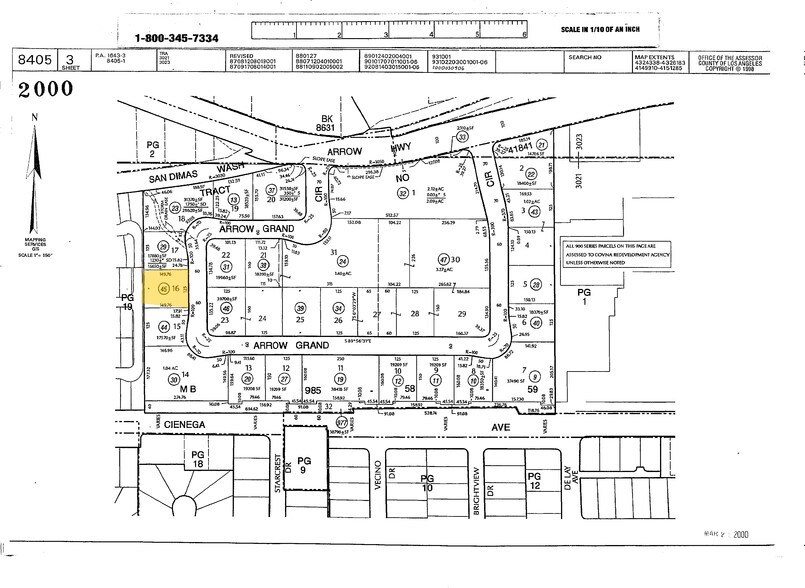 696 Arrow Grand Cir, Covina, CA à louer - Plan cadastral - Image 3 de 3