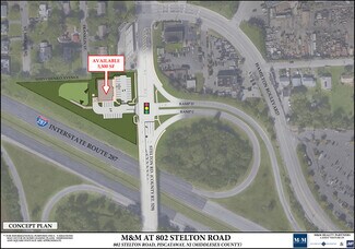 Plus de détails pour 802 Stelton Rd, Piscataway, NJ - Terrain à louer