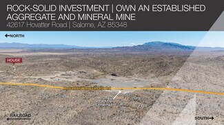 Plus de détails pour 42617 Hovatter Rd, Salome, AZ - Terrain à vendre