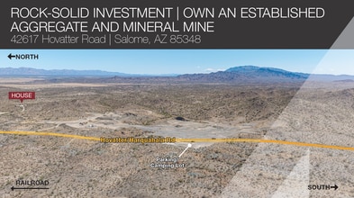 42617 Hovatter Rd, Salome, AZ - AERIAL map view