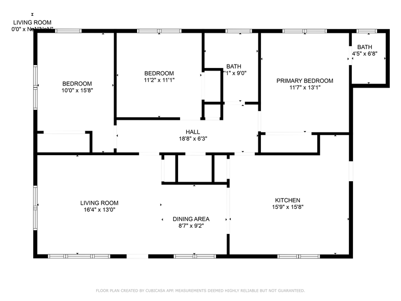14606 Highway 107, Jacksonville, AR for sale - Floor Plan - Image 1 of 5