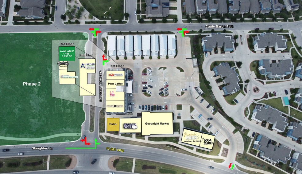 Slaughter Lane & Vertex Blvd, Austin, TX à louer - Photo du bâtiment - Image 3 de 13