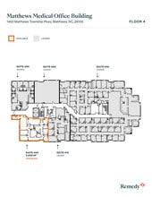 1450 Matthews Township Pky, Matthews, NC à louer Plan d’étage- Image 1 de 1