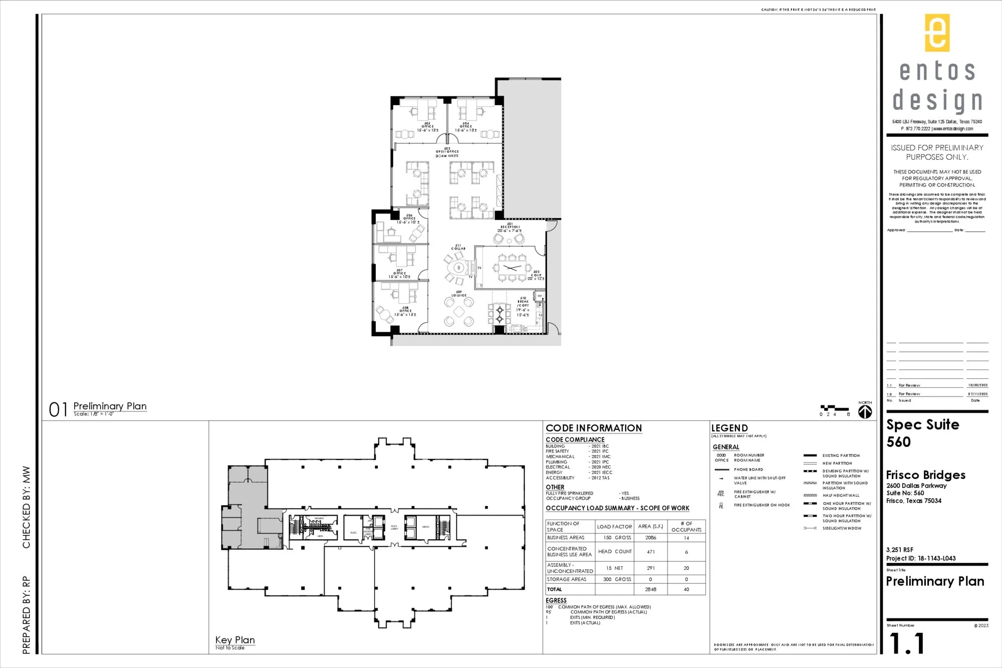 2600 N Dallas Pky, Frisco, TX à louer Plan d’étage- Image 1 de 1