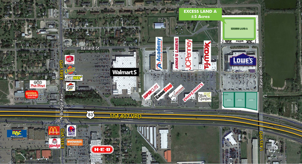 1015 E Expressway 83, Weslaco, TX for sale - Building Photo - Image 1 of 1