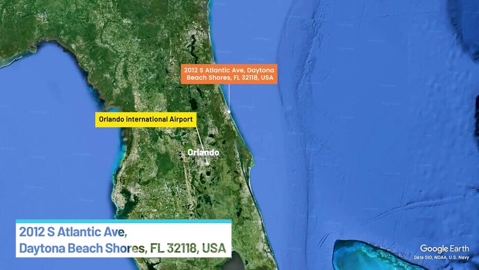 2010 S Atlantic Ave, Daytona Beach Shores, FL à vendre - Vidéo sur l’inscription commerciale - Image 3 de 83