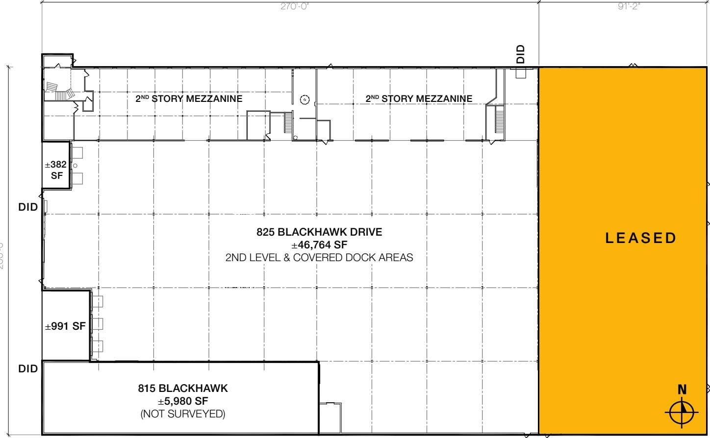 815-835 Blackhawk Dr, Westmont, IL for lease Floor Plan- Image 1 of 1