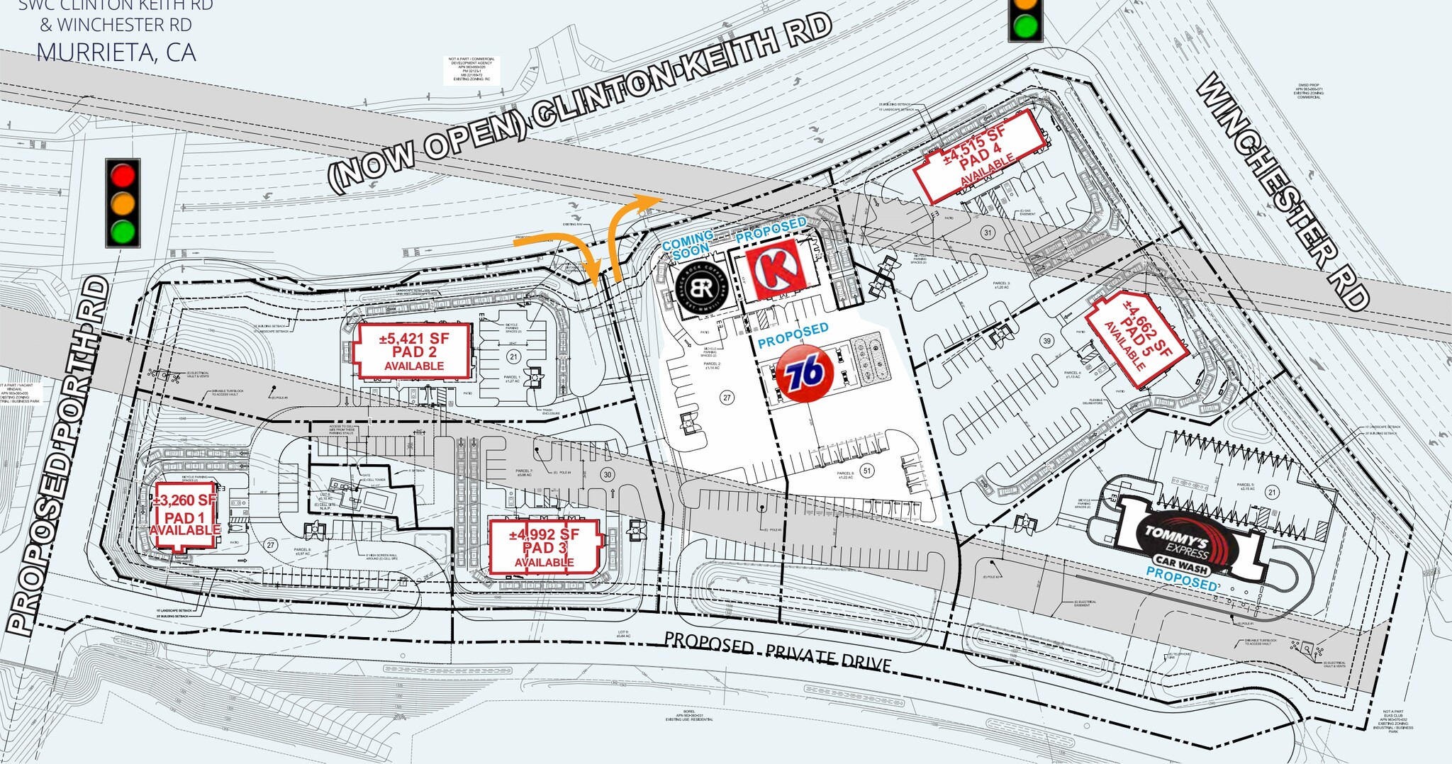 Winchester Rd, Murrieta, CA for lease Site Plan- Image 1 of 1