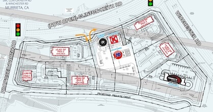 Winchester Rd, Murrieta, CA for lease Site Plan- Image 1 of 1