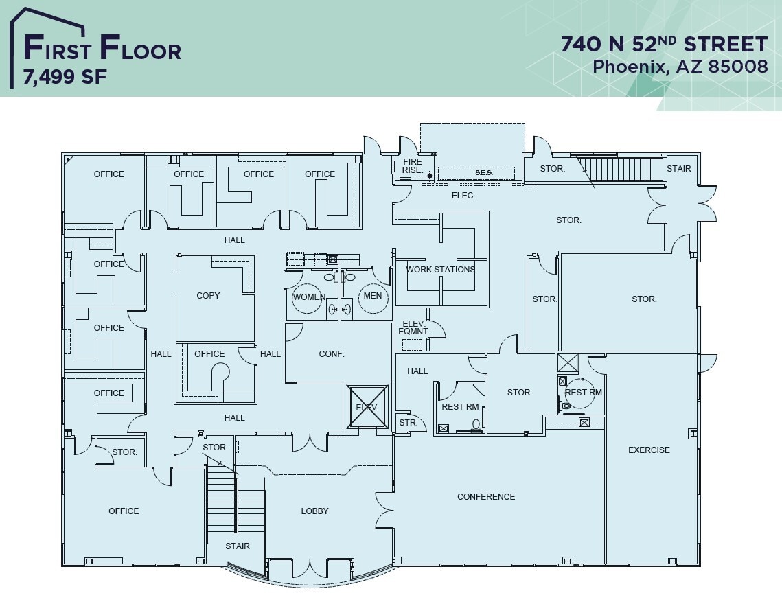 740 N 52nd St, Phoenix, AZ for lease Building Photo- Image 1 of 2