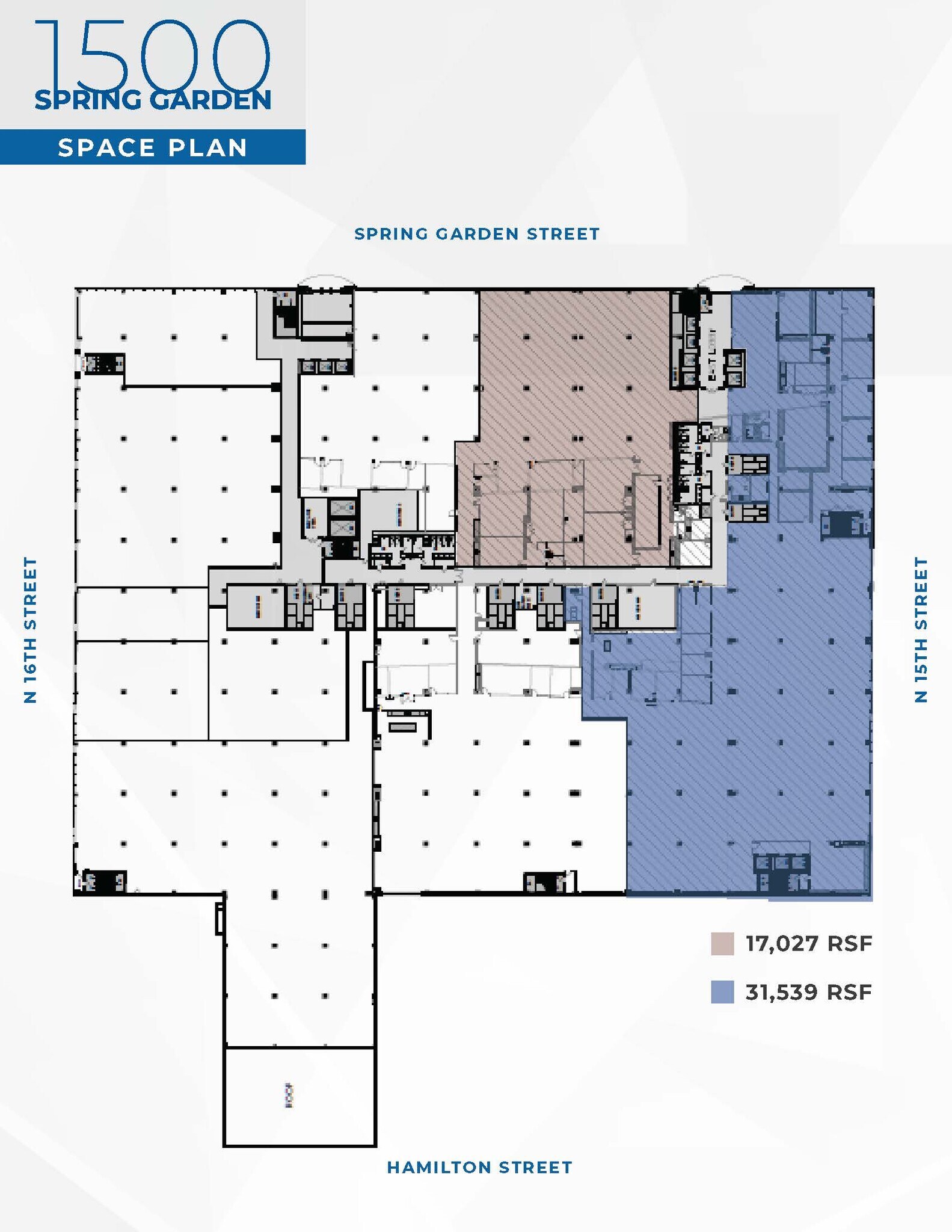 1500 Spring Garden St, Philadelphia, PA for lease Floor Plan- Image 1 of 1