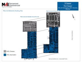 5455 Rue Chauveau, Montréal, QC à louer Plan d  tage- Image 1 de 1