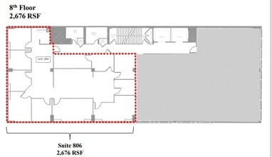 8121 Georgia Ave, Silver Spring, MD for lease Floor Plan- Image 1 of 1