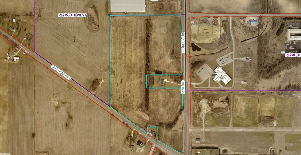 Pioneer Drive, Plymouth, IN à vendre - Plan cadastral - Image 1 de 1