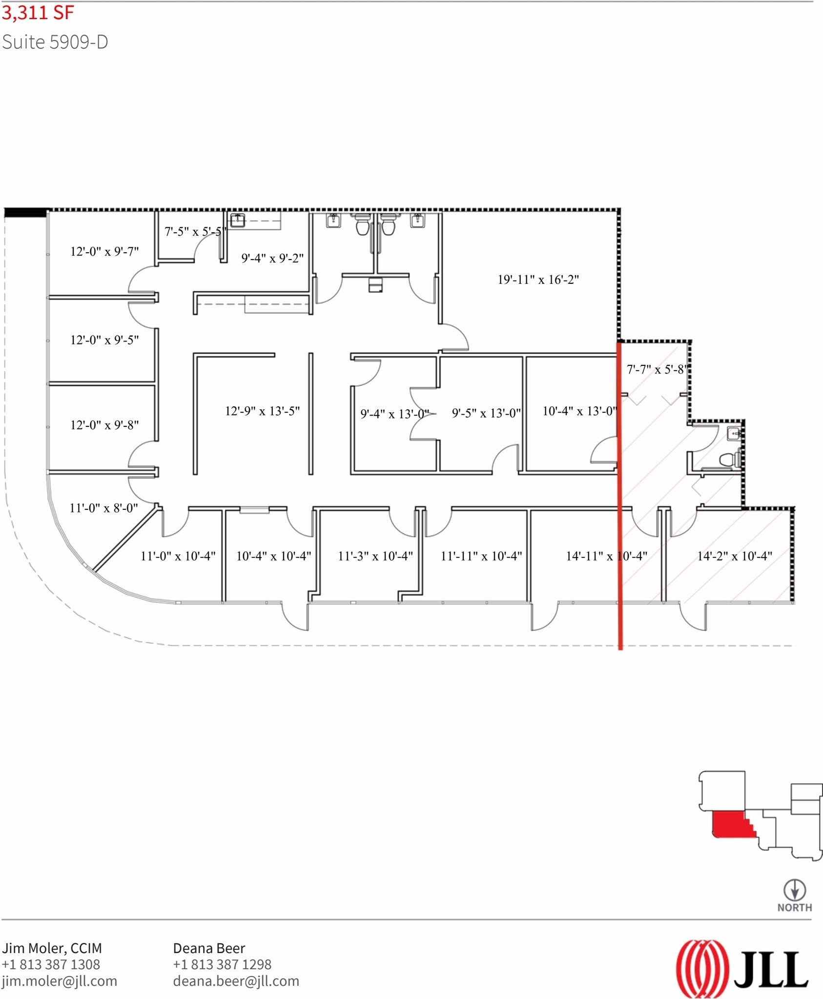 5909 Hampton Oaks Pky, Tampa, FL for lease Floor Plan- Image 1 of 1