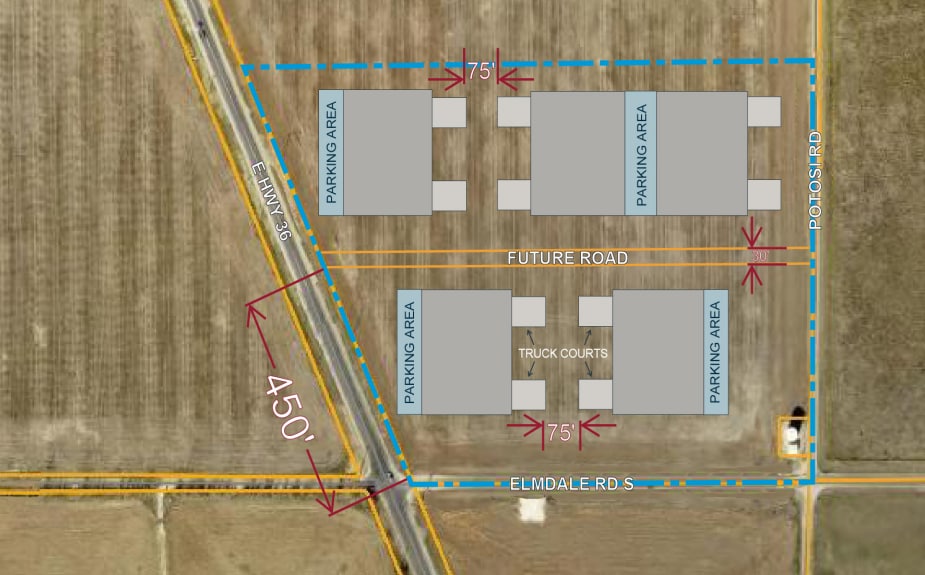 Hwy 36 & Elmdale Rd, Abilene, TX for lease - Aerial - Image 3 of 3