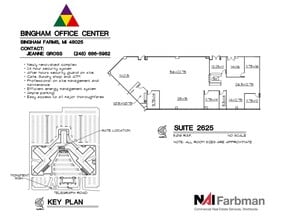 30600-30700 - 30800 Telegraph Rd, Bingham Farms, MI for lease Floor Plan- Image 1 of 1