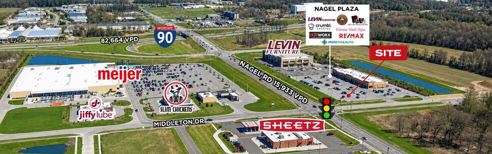 1901 Nagel Rd, Avon, OH à louer - Aérien - Image 3 de 4