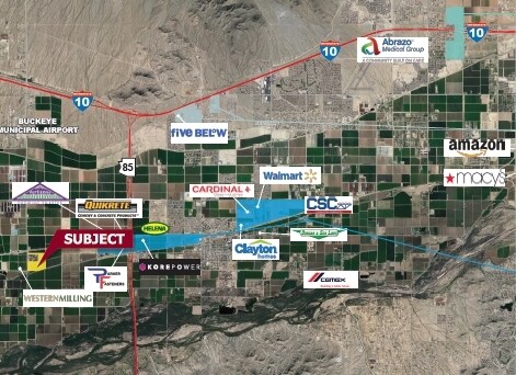 8600 S Palo Verde Rd, Buckeye, AZ à vendre - Aérien - Image 2 de 3